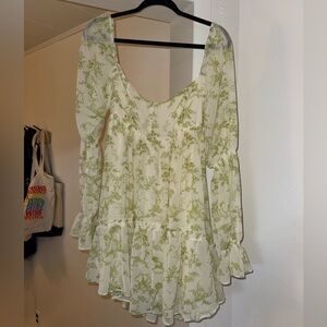 Floral Long Sleeve Dress